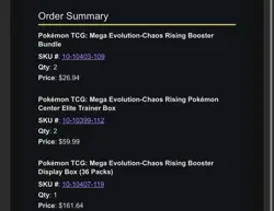 Pokemon Chaos Rising Booster Display Box, Booster bundles, ETBs PC confirmed ✅ - Image 2