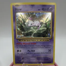 The Pokemon Company Mew 53/108 Evolutions Holo Rare Basic LP - Image 1