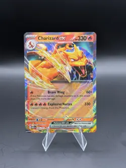 Charizard EX 006/165 SV: Scarlet & Violet 151 Double Rare NM Pokemon TCG - Image 1