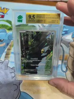 Pokemon 2023 151 Pysduck Illustration Rare 175 MNT 9.5 - Image 1
