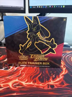 Crown Zenith Elite Trainer Box Sealed Pokemon TCG Sword and Shield 820650851476 - Image 1