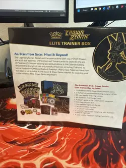 Crown Zenith Elite Trainer Box Sealed Pokemon TCG Sword and Shield 820650851476 - Image 3