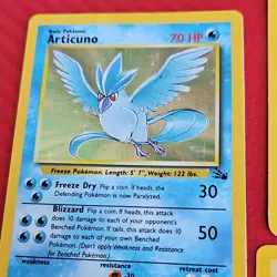 Pokemon Legendary Birds Trio Articuno Holo Moltres Holo Zapdos Non-Holo 1999 NM - Image 2