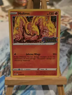 Moltres SWSH185 - Pokemon TCG Black Star Promo - Image 1
