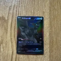 The Pokemon Company Zekrom EX 230 HP Holo Dragon Sv: Black Bolt 172/086 Rare - Image 3
