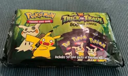 Pokemon TCG Trick or Trade 2023 Booster Bundle 50 Mini Packs Halloween Sealed - Image 1