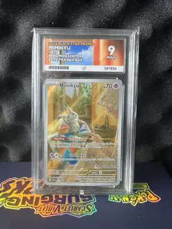 ACE 9 - Mimikyu SVP075 Pokemon Center Stamp - Pokemon TCG Black Star Promo - Image 1