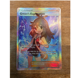 Pokemon Green's Exploration Full Art Ultra Rare Holo 209/214 Unbroken Bonds - Image 1