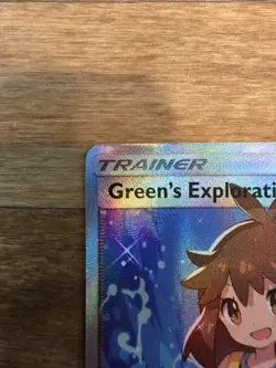 Pokemon Green's Exploration Full Art Ultra Rare Holo 209/214 Unbroken Bonds - Image 5