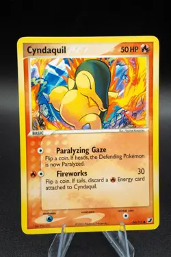 Pokemon TCG Cyndaquil 54/115 Unseen Forces Regular - Light Play Condition - LP + - Image 1