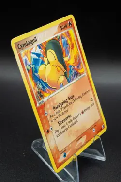 Pokemon TCG Cyndaquil 54/115 Unseen Forces Regular - Light Play Condition - LP + - Image 4