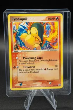 Pokemon TCG Cyndaquil 54/115 Unseen Forces Regular - Light Play Condition - LP + - Image 5