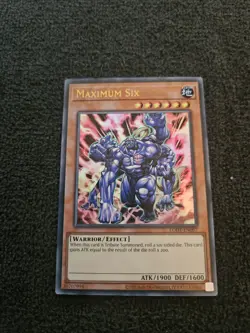 1X MAXIMUM SIX LODT-EN097 ULTRA 1ST NEAR MINT YUGIOH - Image 1