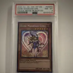 Yu-Gi-Oh! Dark Magician Girl MVP1-ENS56 Secret Rare 1st Edition 2020 PSA 8 - Image 1