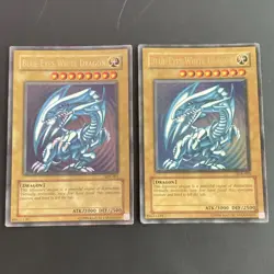 2 Yu-Gi-Oh! Blue-Eyes White Dragon SDK-001 & 89631139 Starter Deck Kaiba - Image 1