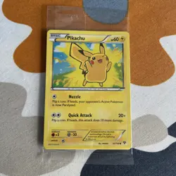 XY Base Set Pikachu cosmos Holo 42/146 - 2014 promo Pokemon Card - Sealed/New - Image 1