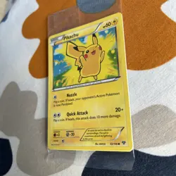 XY Base Set Pikachu cosmos Holo 42/146 - 2014 promo Pokemon Card - Sealed/New - Image 2