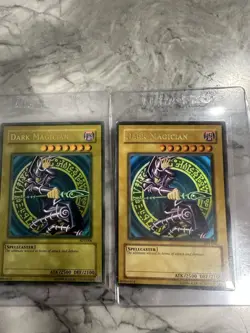 FADED Dark Magician SDY-006 YUGIOH starter Deck Unlimited MISPRINT green - Image 2