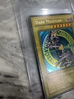 FADED Dark Magician SDY-006 YUGIOH starter Deck Unlimited MISPRINT green - Image 5