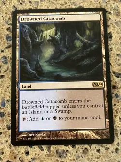 Drowned Catacomb M12 Regular MTG TCG CARD LP - Image 1