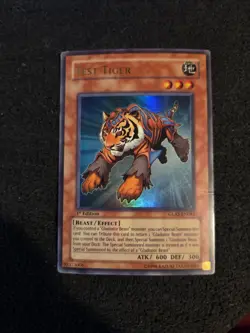 Test Tiger - GLAS-EN082 - Ultra Rare - 1st Edition Yugioh Booster Set Card - Image 1