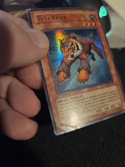 Test Tiger - GLAS-EN082 - Ultra Rare - 1st Edition Yugioh Booster Set Card - Image 3