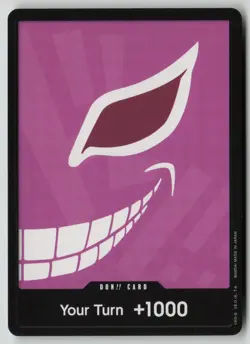 DON!! Card (Donquixote Doflamingo) One Piece Premium Booster Non-Foil DON!! NM - Image 1