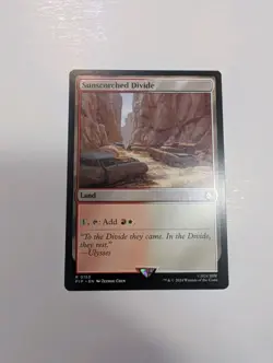 MTG - Sunscorched Divide - Fallout (PIP) NM/M Condition - Image 1