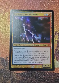 Keranos, God of Storms Journey into Nyx Foil - Image 1