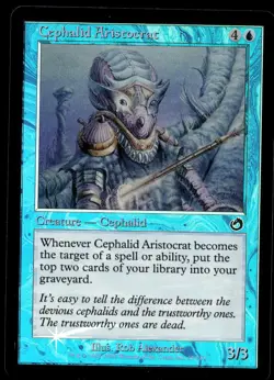 FOIL CEPHALID ARISTOCRAT TORMENT MAGIC: THE GATHERING LP - Image 1