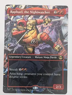 (Normal) Raphael, the Nightwatcher (Borderless) (213) TMT Mtg NM - Image 1