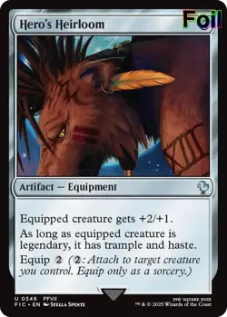 Hero's Heirloom (Surge Foil)- (NM)--EN-[FIC - 346] - Image 1