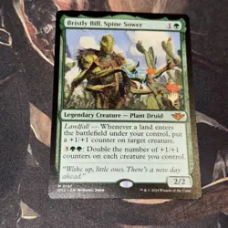 Bristly Bill, Spine Sower X1 Mtg Outlaws Of Thunder Junction Nm Promo Pack - Image 1
