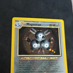Pokemon Magneton 10/64 Neo Revelation Holo Rare Unlimited NM - Image 2