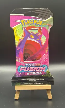 Pokemon TCG Fusion Strike Sleeved Booster Pack – Sealed UK Seller - Gengar - Image 1