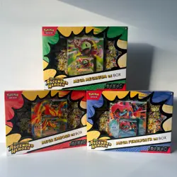 Pokemon TCG: Mega Evolutions Ascended Heroes Mega Ex Box Set Of 3 Sealed - Image 1