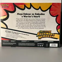 Pokemon TCG: Mega Evolutions Ascended Heroes Mega Ex Box Set Of 3 Sealed - Image 3