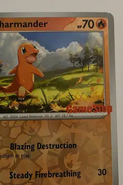 Pokemon Charmander 004/165151 GameStop Exclusive Reverse Holo - Image 3