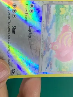 Lickitung 102/156 S&M Ultra Prism Reverse Holo Pokemon - Image 2