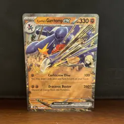 Cynthia's Garchomp EX 104/182 Sv10: Destined Rivals Holo Pokemon TCG - Image 1