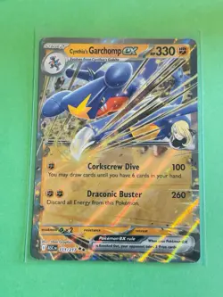 Cynthia's Garchomp EX 111/217 Double Rare Ascended Heroes Pokemon TCG Pack Fresh - Image 1