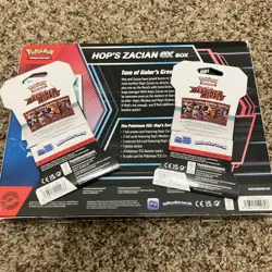 Pokemon TCG Hop’s Zacian ex Box + Two Sleeved Destined Rivals Factory Sealed - Image 4