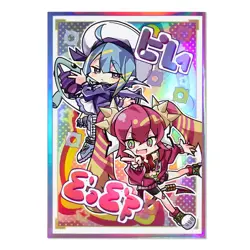 Live☆Twin Foil Card Sleeves (50ct) - TCG/CCG Storage - YuGiOh - Image 1