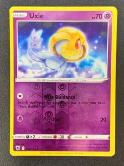 Uxie 065/189 Reverse Holo Pokemon Astral Radiance Pokemon TCG 2022 - Image 1