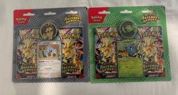 Pokemon TCG Ascended Heroes 2-Pack Blisters Erika and Larry Set Sealed - Image 1