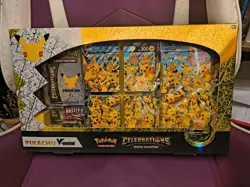 Pokemon TCG 25th Celebrations Special Collection Box Pikachu V-Union 820650809156 - Image 1