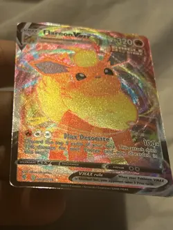 Flareon Vmax - 018/203 -Evolving Skies - Full Art Ultra Rare Pokemon - NM - Image 2