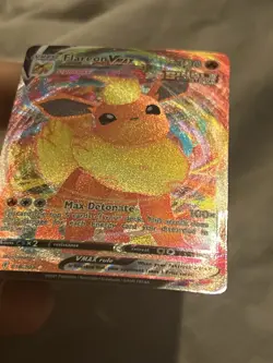 Flareon Vmax - 018/203 -Evolving Skies - Full Art Ultra Rare Pokemon - NM - Image 4