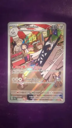 Archaludon 155/142 Pokemon TCG Stellar Crown Illustration - Image 1