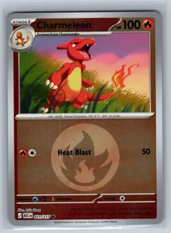 Charmeleon (Energy Symbol Pattern) 021/217 Holo Ascended Heroes Pokemon NM - Image 1